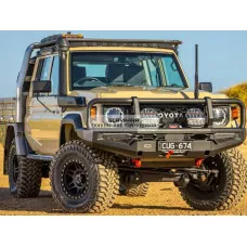 Бампер ARB Summit MKII для Toyota Land Cruiser 70 2024: максимум защиты и современный дизайн