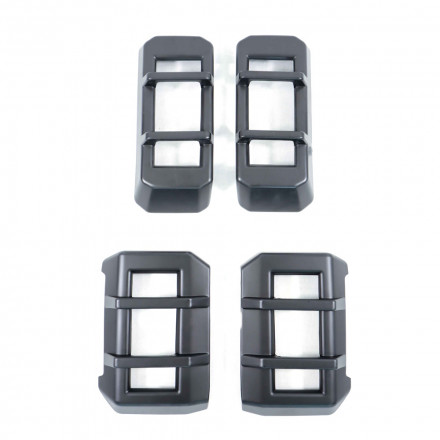 Комплект защитных пластиковых накладок на оптику (перед/зад) для JETOUR T2 Комплект защитных пластиковых накладок на оптику (перед/зад) для JETOUR T2