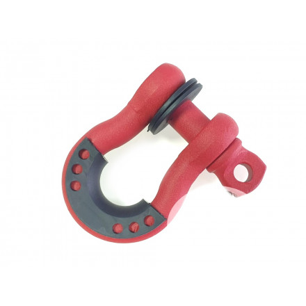 Шакл 3/4" красный (металл, усиленный) блистер JH