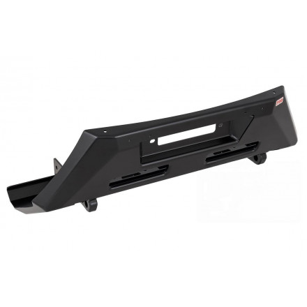 Бампер передний силовой/защита штатного бампера РИФ для УАЗ Патриот 2015+ с защитой рулевых тяг (центральная  часть)