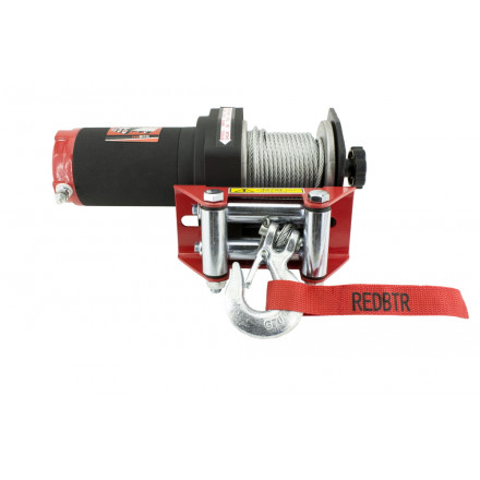 Лебедка ATV серия QUATTRO CRAZY 2.0 (908 кг), 12V, мотор 1,6 kW, 153:1