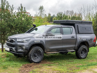 Кунг алюминиевый с интегрированной палаткой PINGWEI для Toyota Hilux 2015+