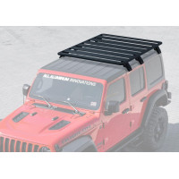 Багажник алюминиевый (платформа с креплением) Rival 1715x1430 для Jeep Wrangler JL 4дв. 2017+