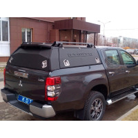 Кунг экспедиционный трехдверный V поколения алюминиевый KDT для Mitsubishi L200 c 2015 года