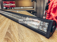 Двухрядная LED балка CH008 300W COMBO (96*3W) 82*82*115*1385 мм