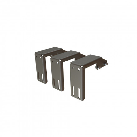 Комплект кронштейнов крепления веерной маркизы на багажник STC нижний