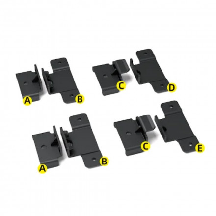 Кронштейны для быстрой установки палатки Ultra Slim на багажники серии STORM Roof Tent Quick Release Mounting Bracket