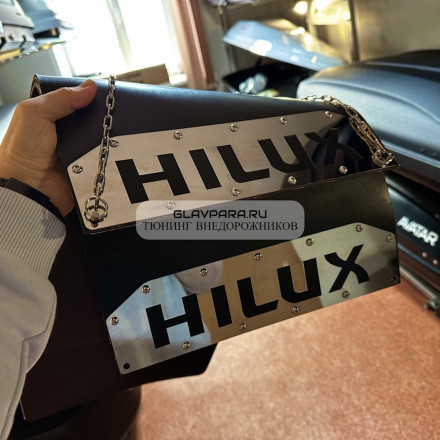 Универсальные брызговики для внедорожников Toyota Hilux (комплект 2 шт.)