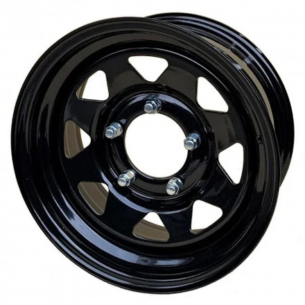 Диск штампованный колесный стальной MAGNUM MG81 Black 7x15 5*139.7 ЕТ16 D98,5