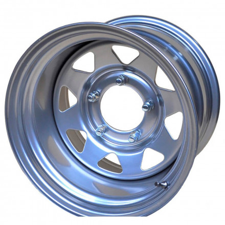 Диск штампованный колесный стальной MAGNUM MG81 Hyper Silver 7x15 5х139.7 ЕТ16 D98,5