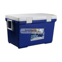 Термобокс IRIS Cooler Box CL-45, 45 литров, синий/белый