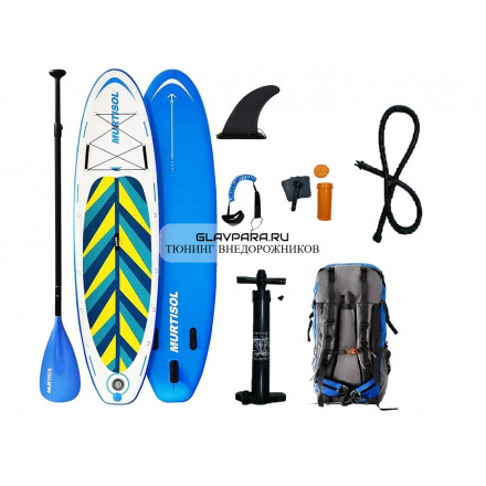 Надувная доска для SUP (САП) серфинга MURTISOL-320-BLUE 320*83*15 см